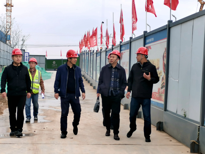 建工控股黨委委員、紀(jì)委書記、監(jiān)察專員王汪苗到桃花科創(chuàng)產(chǎn)業(yè)園項(xiàng)目調(diào)研督導(dǎo)工作3